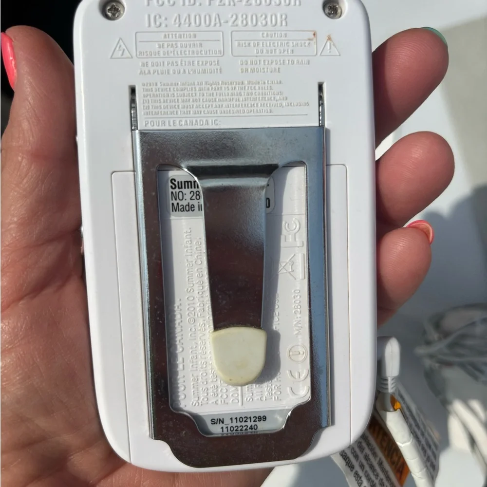 Summer Infant Baby Monitor - White - Picture 2 of 5